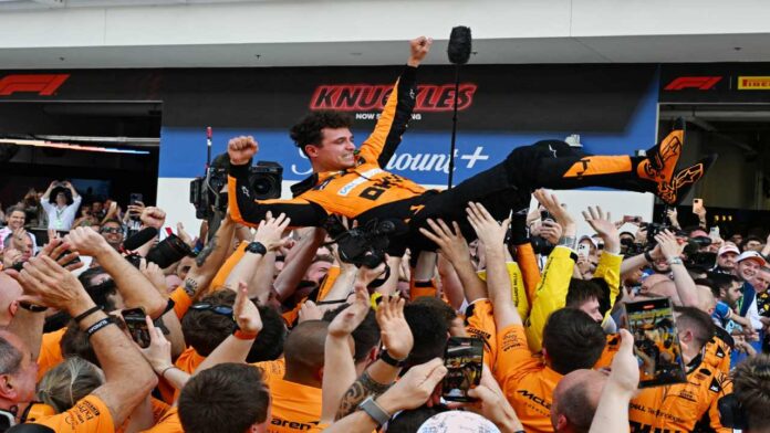 Lando Norris conquistó Miamia