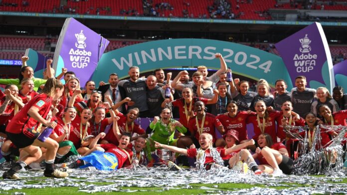 Lucía García da al Manchester United el primer título de su historia