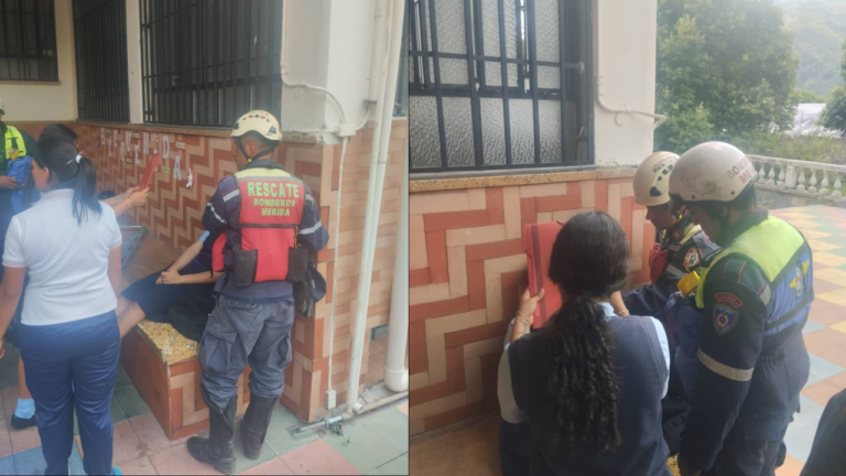 Bomberos de Mérida atienden intoxicación de estudiantes