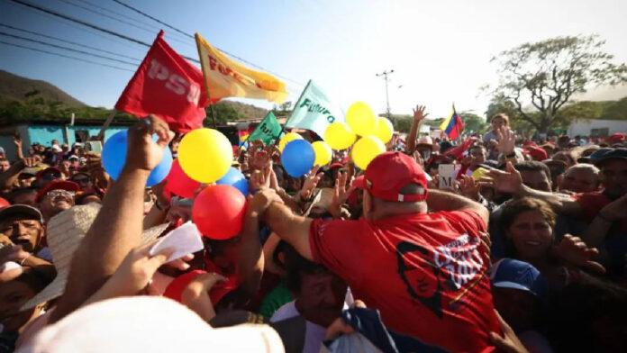 Diosdado Cabello en acto del Psuv