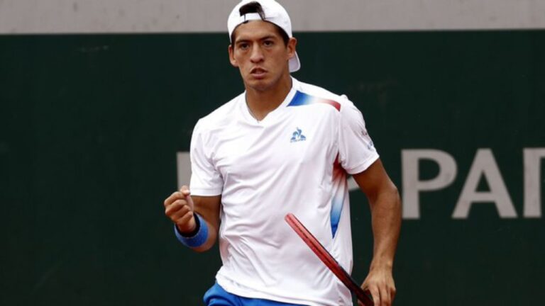 Sebastián Báez gana en cinco sets al debutante Gustavo Heide
