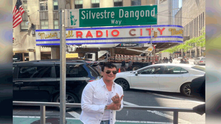 Inauguran en Nueva York una calle con el nombre del cantante colombiano Silvestre Dangond