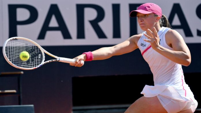 Swiatek se cita en los cuartos al batir a Kerber en Roma
