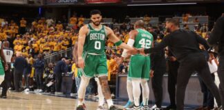 Celtics remontan 18 puntos y están a un paso de las Finales
