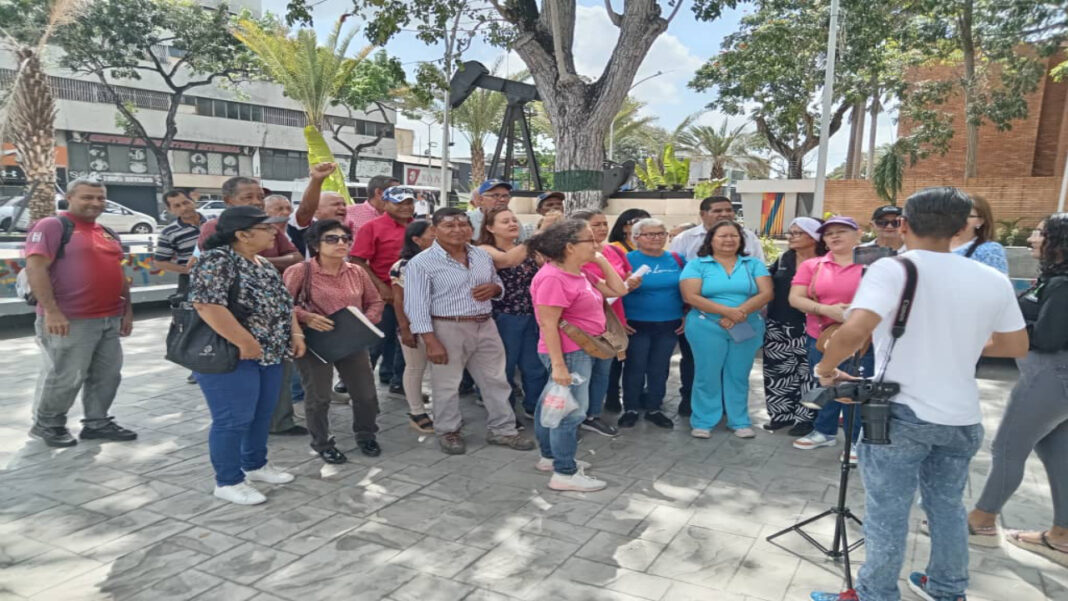 Al menos 92 empleados y 96 obreros de la Alcaldía de Maturín, estado Monagas, exigen la cancelación de sus prestaciones sociales por concepto de jubilación, que tienen en espera desde el año 2021.
