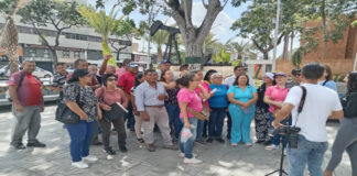 Al menos 92 empleados y 96 obreros de la Alcaldía de Maturín, estado Monagas, exigen la cancelación de sus prestaciones sociales por concepto de jubilación, que tienen en espera desde el año 2021.