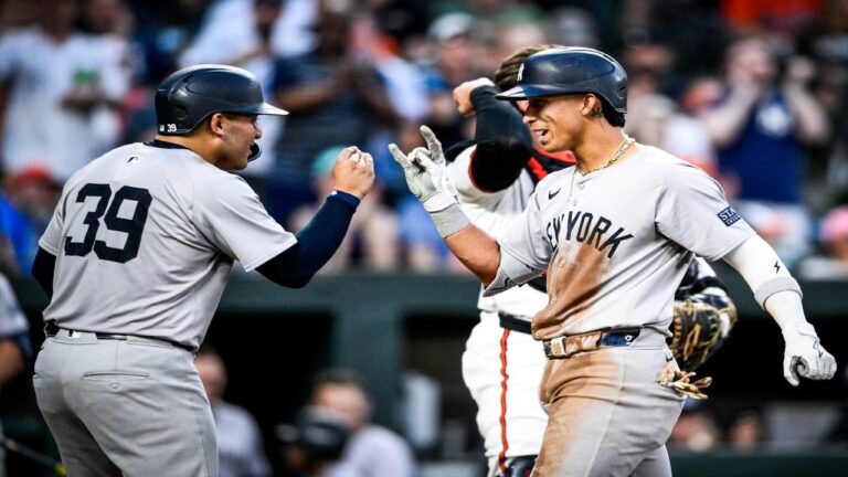Oswaldo Cabrera marcó el camino ofensivo de los Yankees