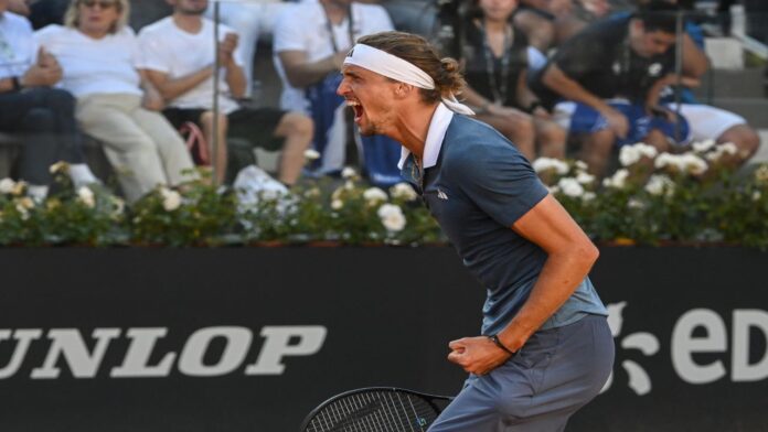 Zverev acabó con Tabilo y se instala en la final de Roma