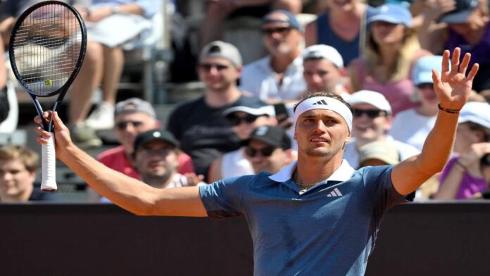 Zverev debutó en Roma con victoria