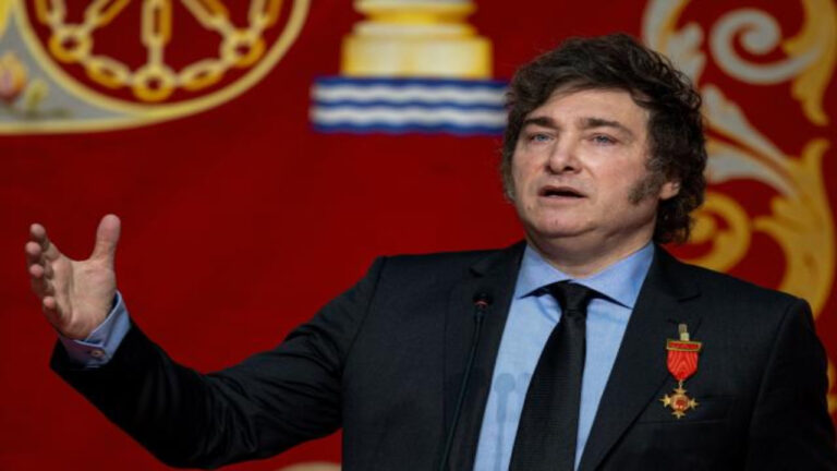 Milei alude de nuevo en Madrid al caso de la esposa de Sánchez en plena tensión bilateral