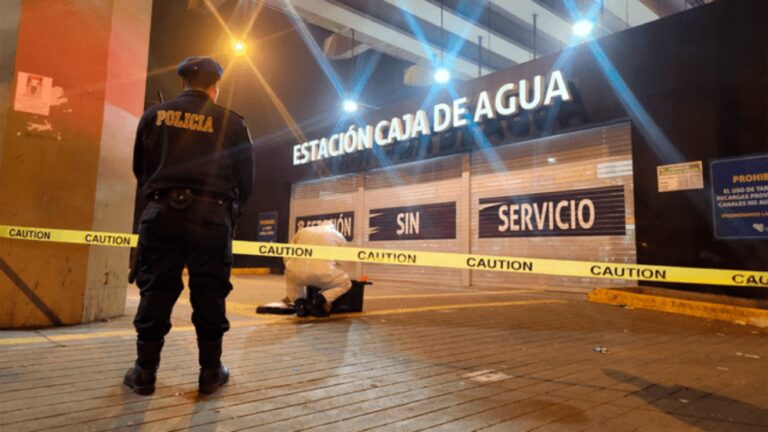 La detonación de un explosivo deja dos heridos leves en una estación del Metro de Lima