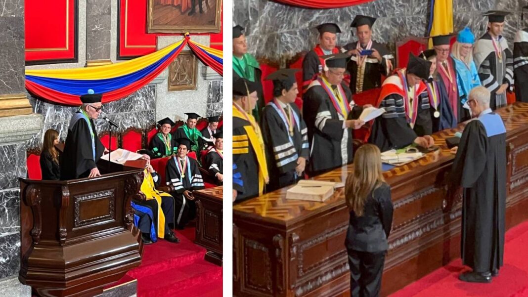 la Universidad de Los Andes del estado Mérida le otorgó el Doctorado Honoris Causa en Arte al cantautor venezolano Yordano Di Marzo por su destacada trayectoria.