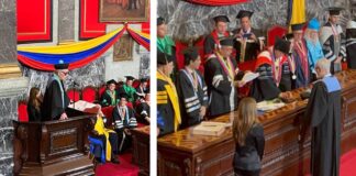 la Universidad de Los Andes del estado Mérida le otorgó el Doctorado Honoris Causa en Arte al cantautor venezolano Yordano Di Marzo por su destacada trayectoria.