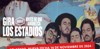 Reprograman concierto de Morat en Caracas para el 16 de noviembre