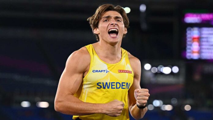 Armand Duplantis conquistó su tercer oro continental