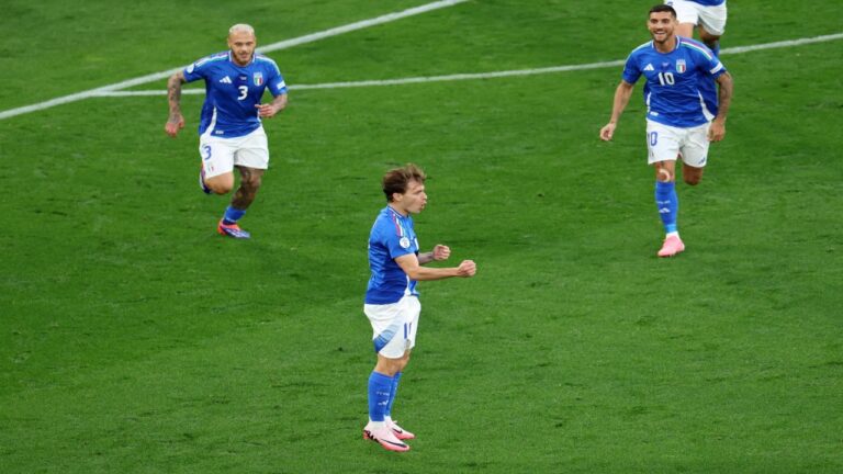 Italia respondió al gol más rápido de la Eurocopa