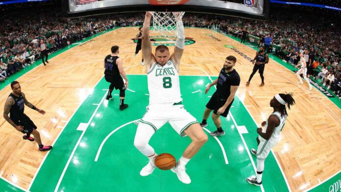 Porzingis hizo su regreso triunfal en el primero de la final