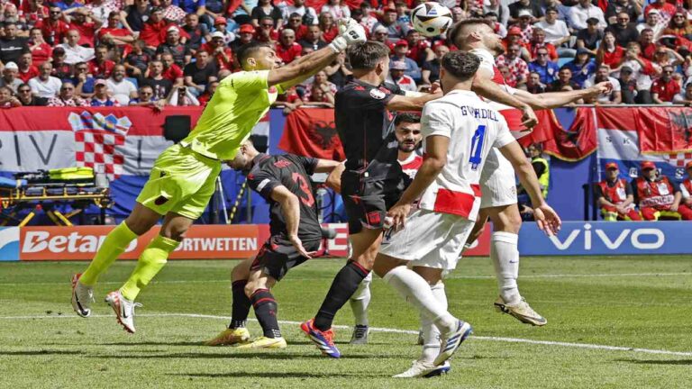 Croacia y Albania igualaron en la segunda jornada de la Euro