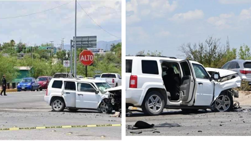 Al menos un muerto y varios heridos en accidente de equipo de Sheinbaum en norte de México