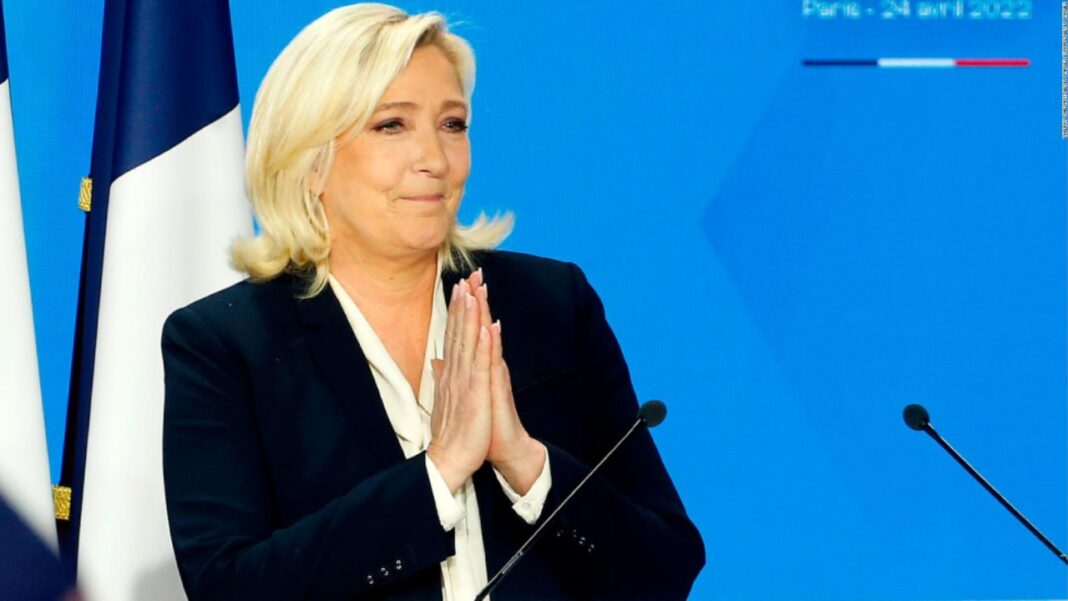 La líder de la ultraderechista Agrupación Nacional (RN), Marine Le Pen, afirmó está preparada 