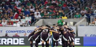 México llegó a Los Ángeles pensando en su duelo ante Venezuela