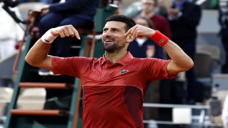 Djokovic sobrevivió a otro maratón de récord en París
