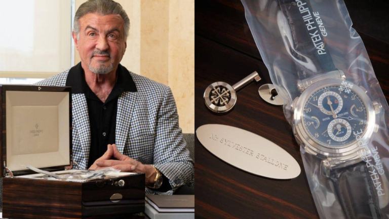 Relojes de lujo de Sylvester Stallone recaudan $6,7 millones 