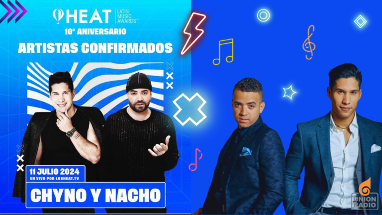 Chyno y Nacho harán vibrar el escenario de los Heat Latin Music Awards