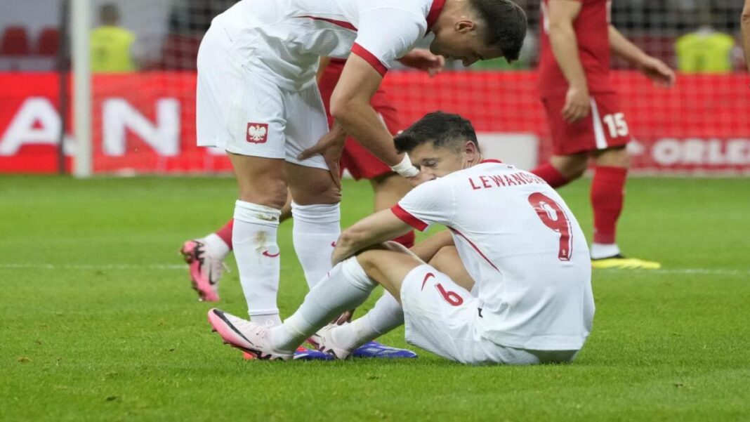 Polonia pierde a Lewandowski para el inicio de la Eurocopa