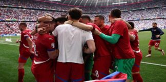 Serbia igualó ante Eslovenia