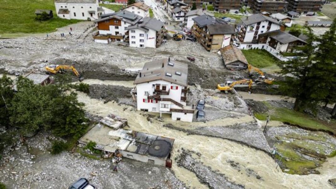 Las fuertes tormentas causan al menos cuatro muertos en Suiza