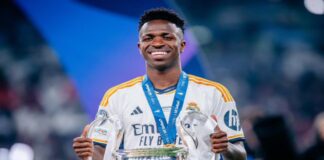 Vinícius elegido mejor jugador de la Champions