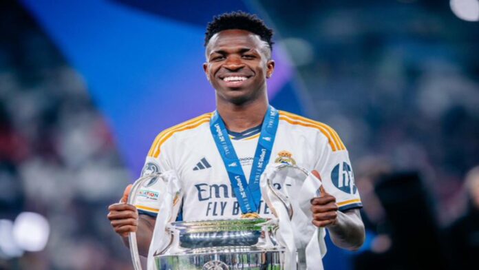 Vinícius elegido mejor jugador de la Champions