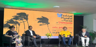 18° edición del Festival Mundial de Poesía de Venezuela se realizará en Julio