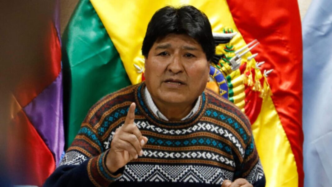 Evo Morales se dirige a la comunidad internacional