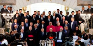 El Real Madrid cierra las celebraciones institucionales en el Ayuntamiento