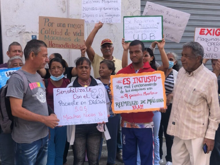 Máquinas de hemodiálisis dañadas afectan a más de mil pacientes en Lara