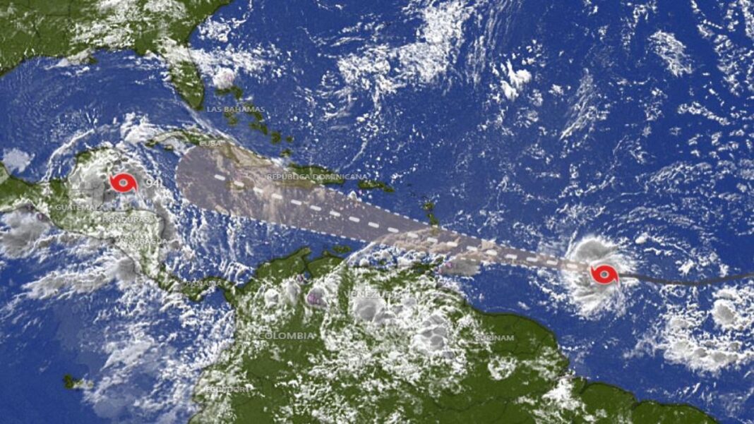 México descarta riesgos por tormenta tropical Beryl y espera lluvias fuertes en 29 estados