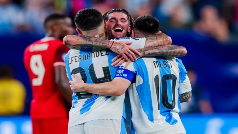 Argentina cumplió y está a un paso del bicampeonato
