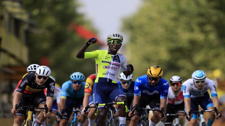 Girmay le regaló a África un triunfo en el Tour de Francia
