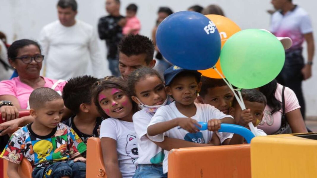 Caraqueños celebran el Día del Niño