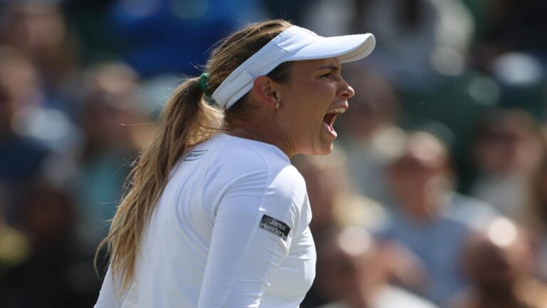 Vekic le puso un alto a Badosa