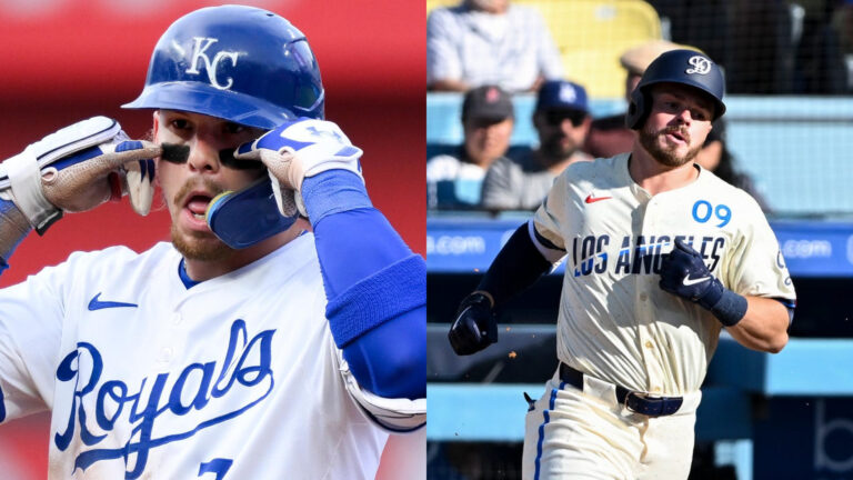 Bobby Witt Jr. y Gavin Lux son los jugadores de la semana en la MLB