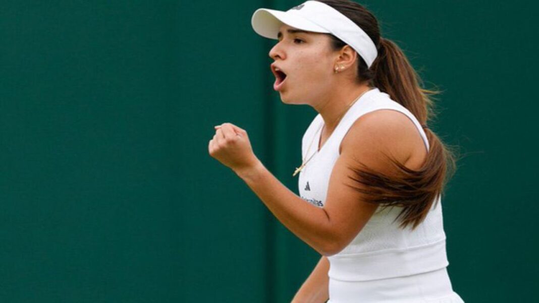 Camila Osorio rompió su racha negativa en Wimbledon