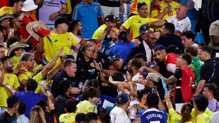 Conmebol condena actos violentos tras el Uruguay Colombia