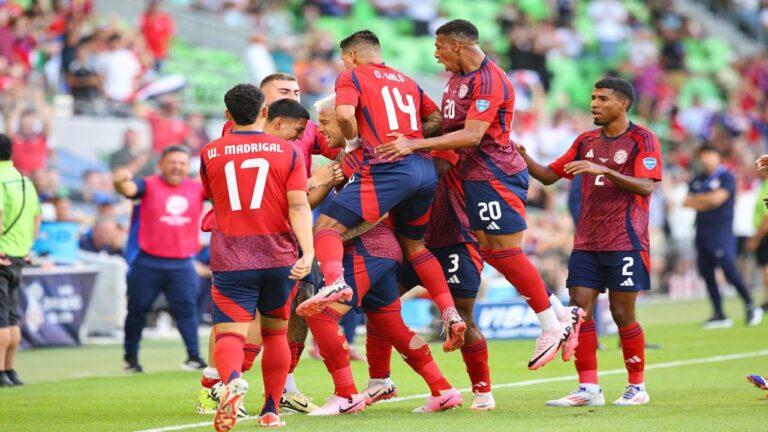 Costa Rica se quedó a un paso de la clasificación
