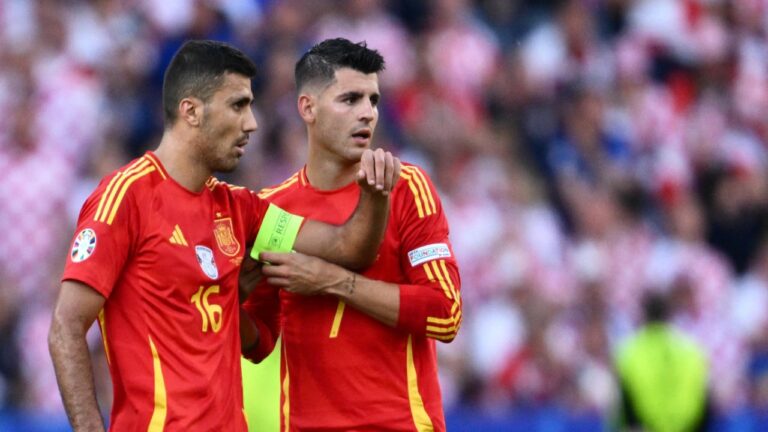 La UEFA inició «procedimiento disciplinario» contra Rodri y Morata