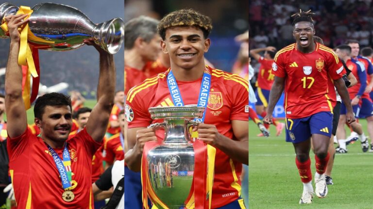 Rodri, Yamal y Williams fueron elegidos como los mejores de la Euro 2024