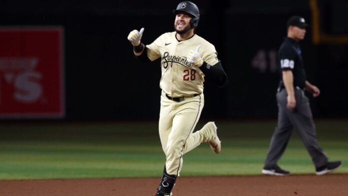 Eugenio Suarez pegó tres jonrones en victoria de Arizona