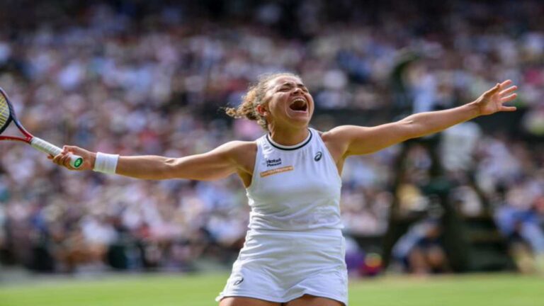 Paolini se convierte en la primera italiana en la final de Wimbledon